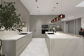 design and 3d render of your kitchen