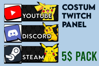 create custom twitch panels