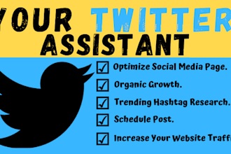 be your twitter assistant and organically grow your followers
