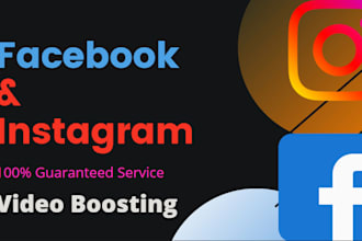 boost your facebook and instagram video via sharing