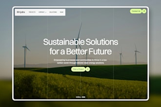 build modern framer website for brands, agency, saas, consulting service