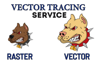 convert redraw any of your logo image into vector ai file
