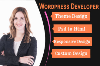 design, redesigned manage, and maintain wordpress website