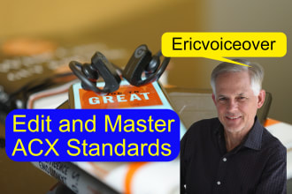edit and master your audiobook for acx and audible