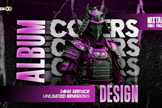 design custom album covers, mixtape covers and single cover art