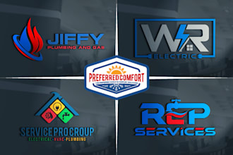 do plumbing heating air hvac oil gas electrical solar logo