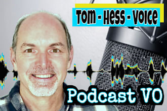 voice your podcast intro, outros and episodes