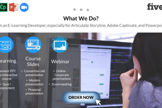 design course slides and webinar powerpoint presentation