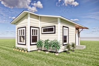 design your shipping container home or house in 3d with video