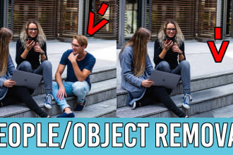 remove people, objects, background from your photos