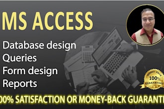 do complete ms access database design for your business