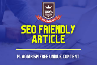 write 1000 words SEO friendly article, blog in 24 hours