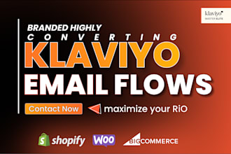 setup advanced klaviyo email marketing flows in shopify