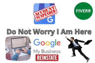 reinstate suspended gmb google my business listings