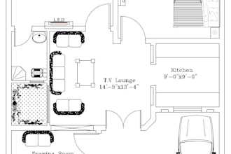 create architectural drawings plans section in cad