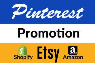promote etsy, amazon, shopify store to pinterest