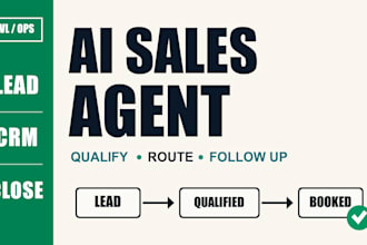 build an ai sales agent for CRM automation