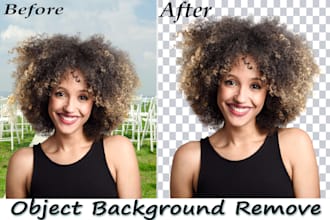 do object background removal, hair masking, cut out images