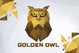 design modern geometric and polygonal logo for your business