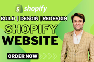 setup profitable shopify website or shopify store design