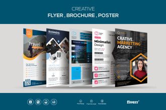 do professional corporate, product flyer design