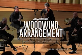 create a woodwind arrangement for your song