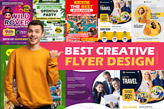 do a business flyer design for your company
