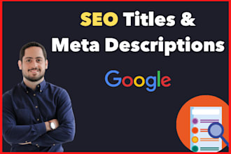 write SEO titles and meta descriptions that drive clicks