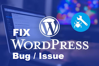 fix an issue with your wordpress site