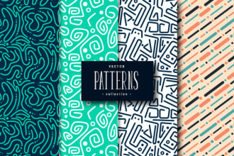 design repeated seamless pattern design