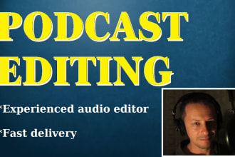edit your podcast or similar audio projects you have