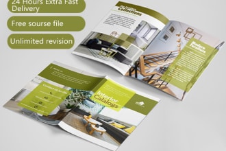 do awesome bifold brochure design