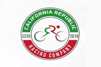 design california republic racing company logo