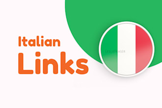 build 20 italian local da permenent backlinks