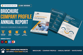 design professional business brochure
