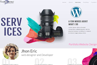 create  dynamic ecommerce website real state website,