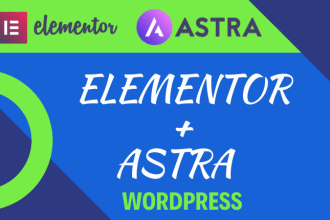 design responsive wordpress website or landing page with elementor