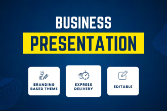 design business powerpoint presentation and pitch deck
