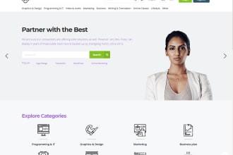 build freelance marketplace or freelance website like fiverr