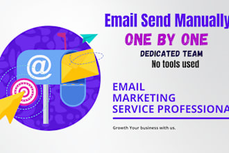 do manually email send out one by one