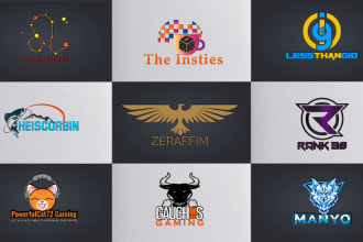 design minimalist twitch gaming logo for streamers