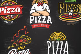 create food, restaurant, and fast food logo
