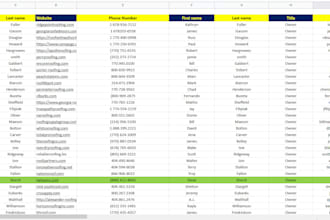 do b2b lead generation and web research