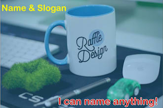 create a striking business, brand, or service name and slogan