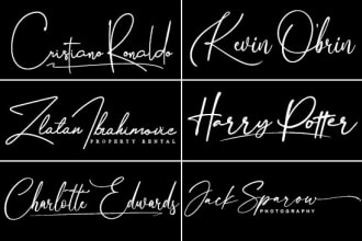 do scripted watermark photography signature logo