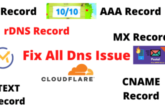 fix dns problem in any website and email sever