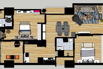 do professional 3d modelling in sketchup