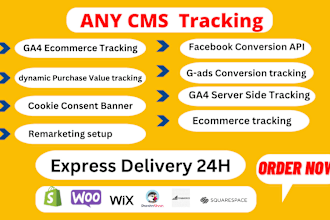 setup ga4 server side tracking and ga4 ecommerce tracking