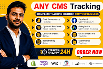 setup ga4 server side tracking and ga4 ecommerce tracking