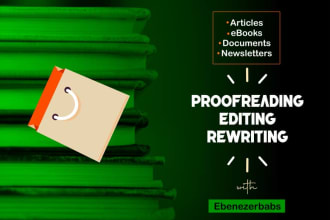 check your grammar, spelling and proofread your writing